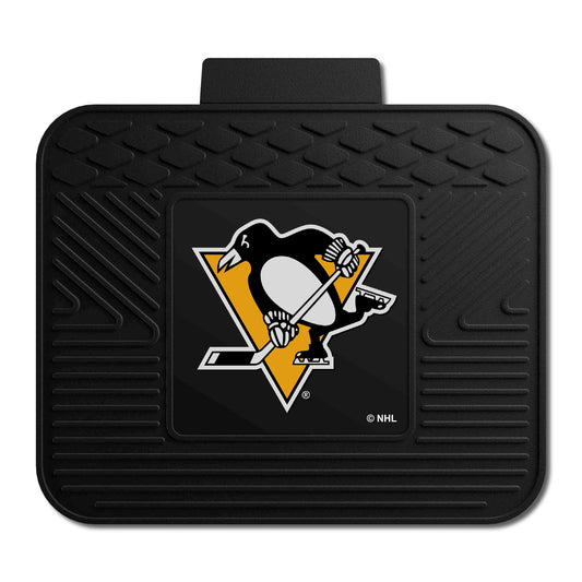 Pittsburgh Penguins Back Seat Car Utility Mat - 14in. x 17in. - Pittsburgh Penguins