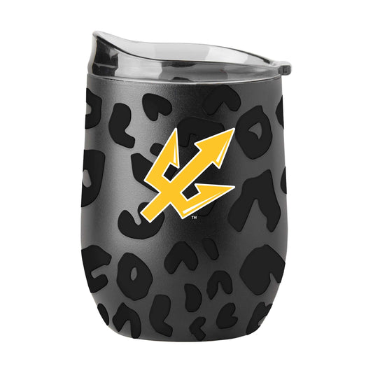 UC San Diego 16oz Leopard Powdercoat Curved Beverage - Logo Brands - Flyclothing LLC