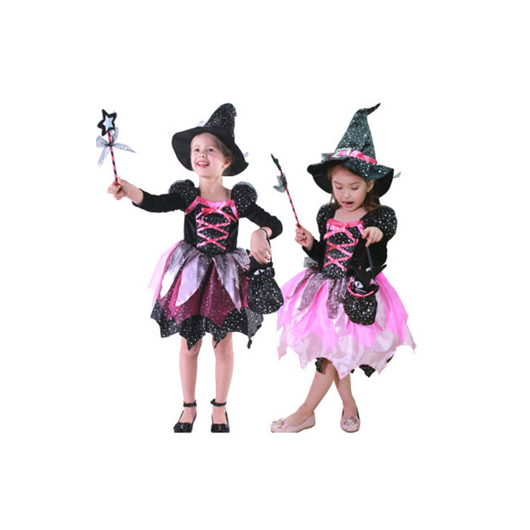 Children's Costume For Halloween Party Baby Girls Halloween Witch Costume Children Cosplay - My Store - Flyclothing LLC
