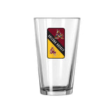 Arizona State/NHL Co Brand 16oz Pint Glass - Logo Brands - Flyclothing LLC