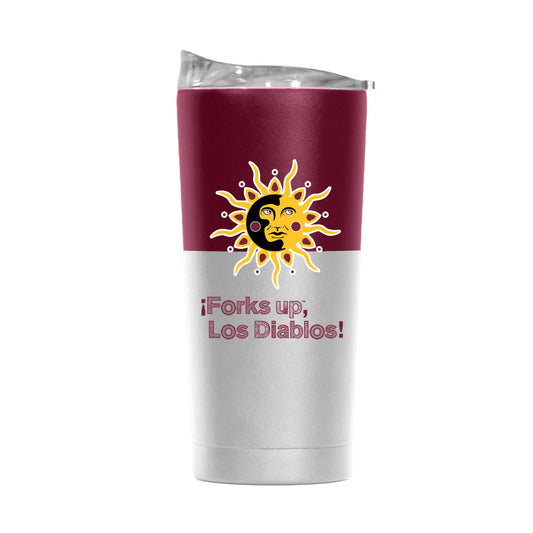 AZ State Hispanic Heritage Los Diablos 20oz Colorblock Powder Coat Tumbler - Logo Brands - Flyclothing LLC