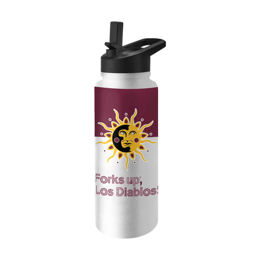 AZ State Hispanic Heritage Los Diablos 34oz Colorblock Quencher Bottle - Logo Brands - Flyclothing LLC