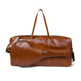 Buffalo Leather Tennis Duffle Bag - Classy Leather Bags - Flyclothing LLC