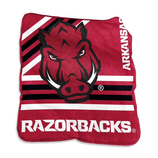 Arkansas Raschel Throw - Logo Brands - Flyclothing LLC