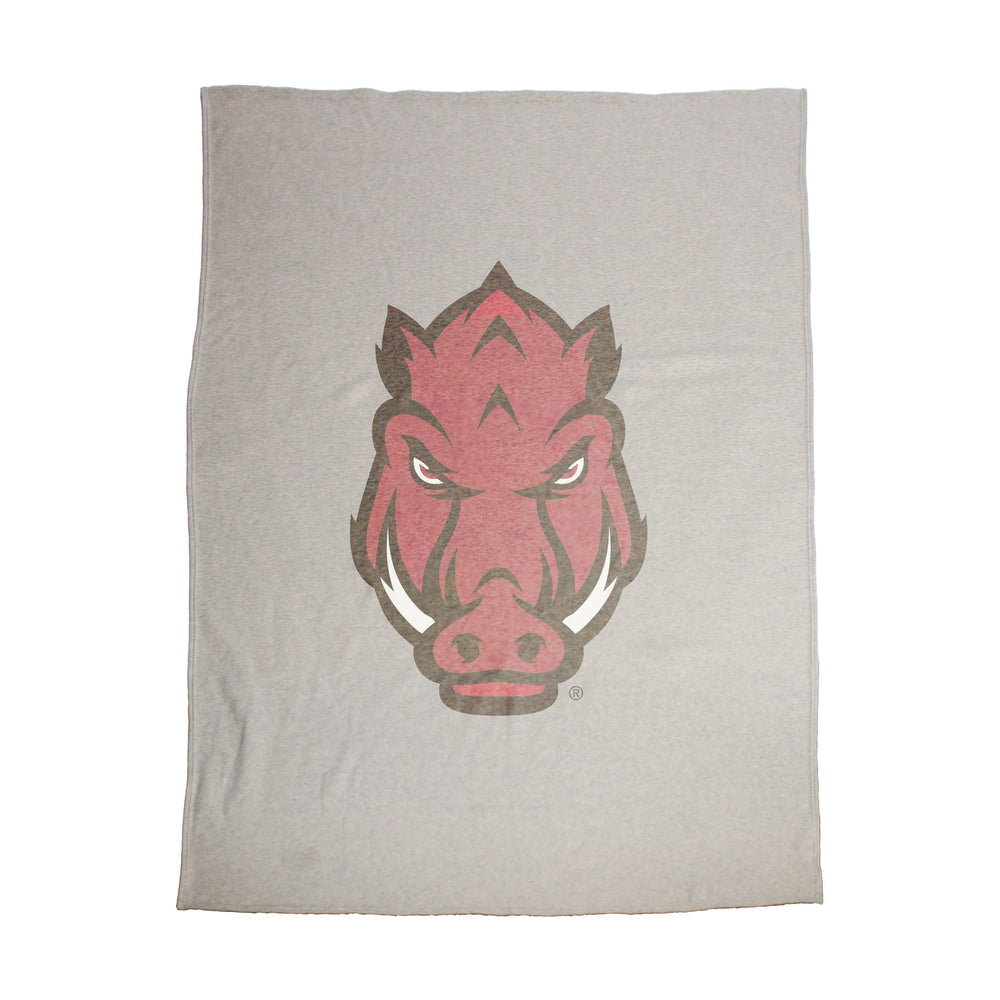 Arkansas Oversized Logo Sublimated Sweatshirt Blanket - Logo Brands - Flyclothing LLC
