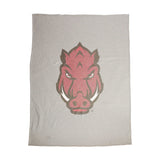 Arkansas Oversized Logo Sublimated Sweatshirt Blanket - Logo Brands - Flyclothing LLC