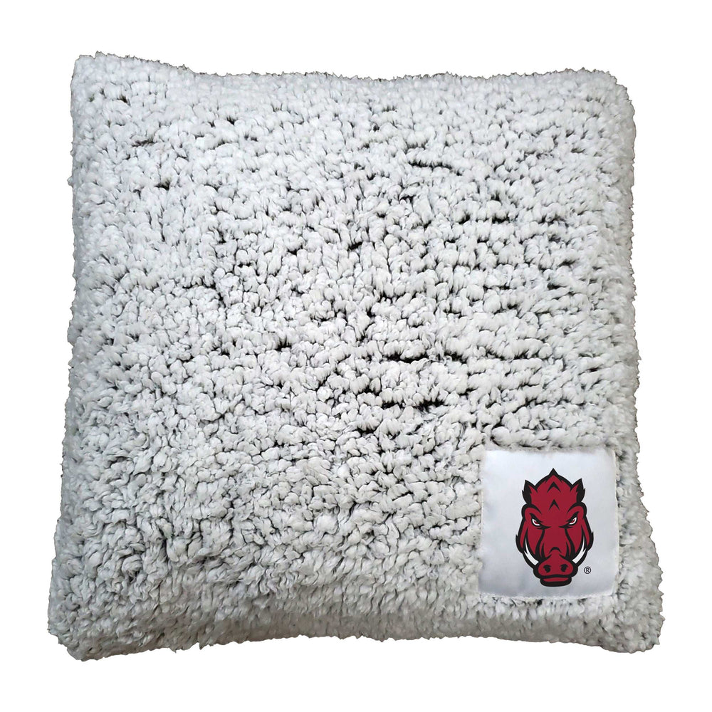 Arkansas Frosty Throw Pillow - Logo Brands - Flyclothing LLC