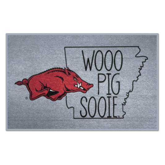 University of Arkansas Starter Mat - Logo Brands - Flyclothing LLC