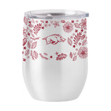 Arkansas 16oz Botanical Stainless Curved Beverage