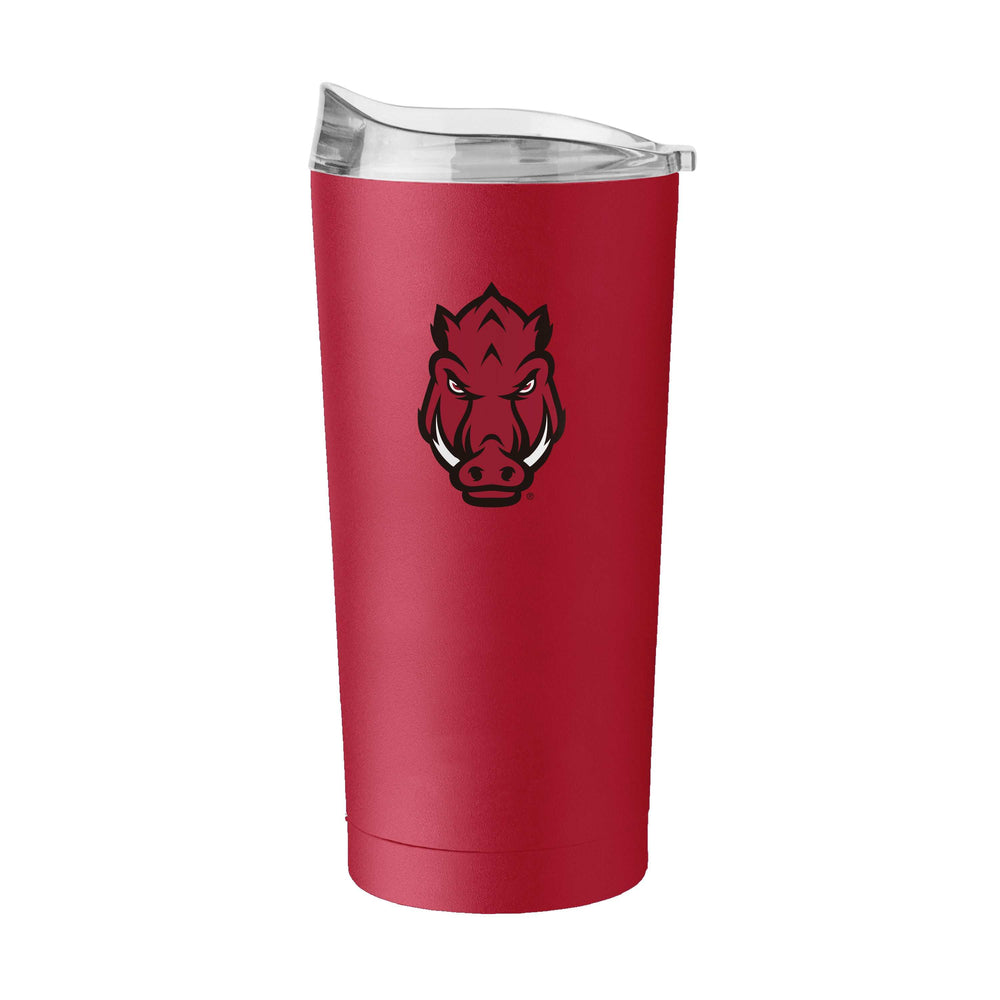 Arkansas Flipside Alt Logo 20oz Powder Coat Tumbler - Logo Brands - Flyclothing LLC