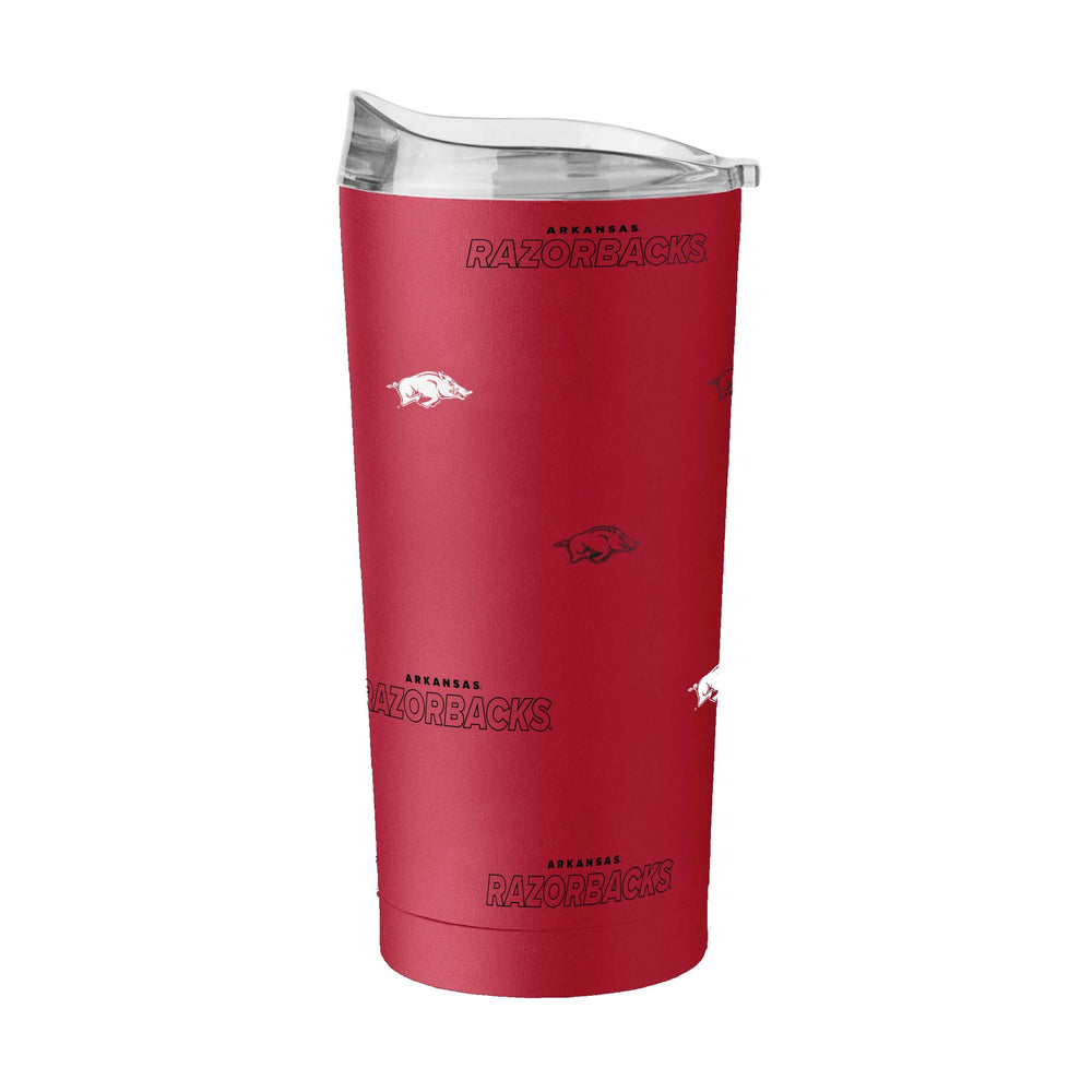 Arkansas 20oz Step And Repeat Powder Coat Tumbler - Logo Brands - Flyclothing LLC