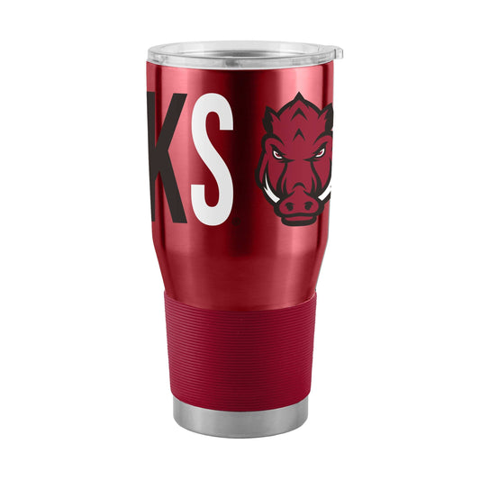 Arkansas 30oz Overtime Stainless Tumbler - Logo Brands - Flyclothing LLC