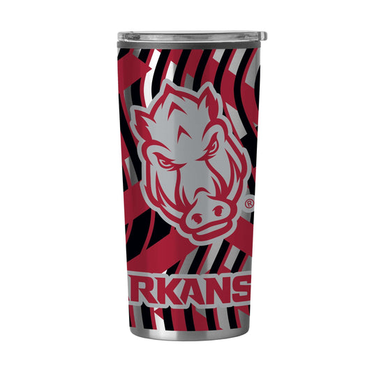 Arkansas 20oz Flex Plastic Wall Stainless - Logo Brands - Flyclothing LLC