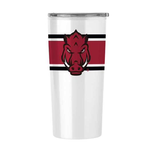 Arkansas 20oz Stripe Flex Tumbler - Logo Brands - Flyclothing LLC
