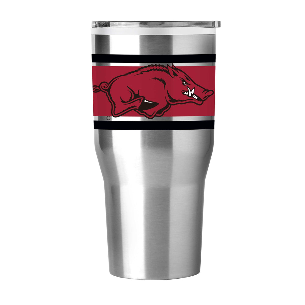 Arkansas 30oz Stripe Fusion Tumbler - Logo Brands - Flyclothing LLC