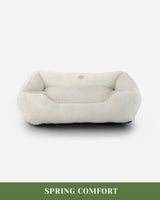 Chester & Lee | Furry Sleeper Dog Bed Beige - Chester & Lee - Flyclothing LLC