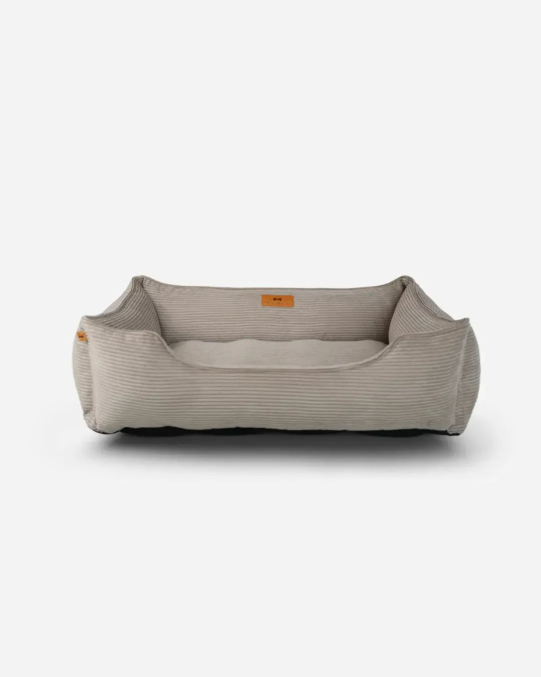 Chester & Lee | Fancy Corduroy Sleeper Dog Bed Taupe - Chester & Lee - Flyclothing LLC