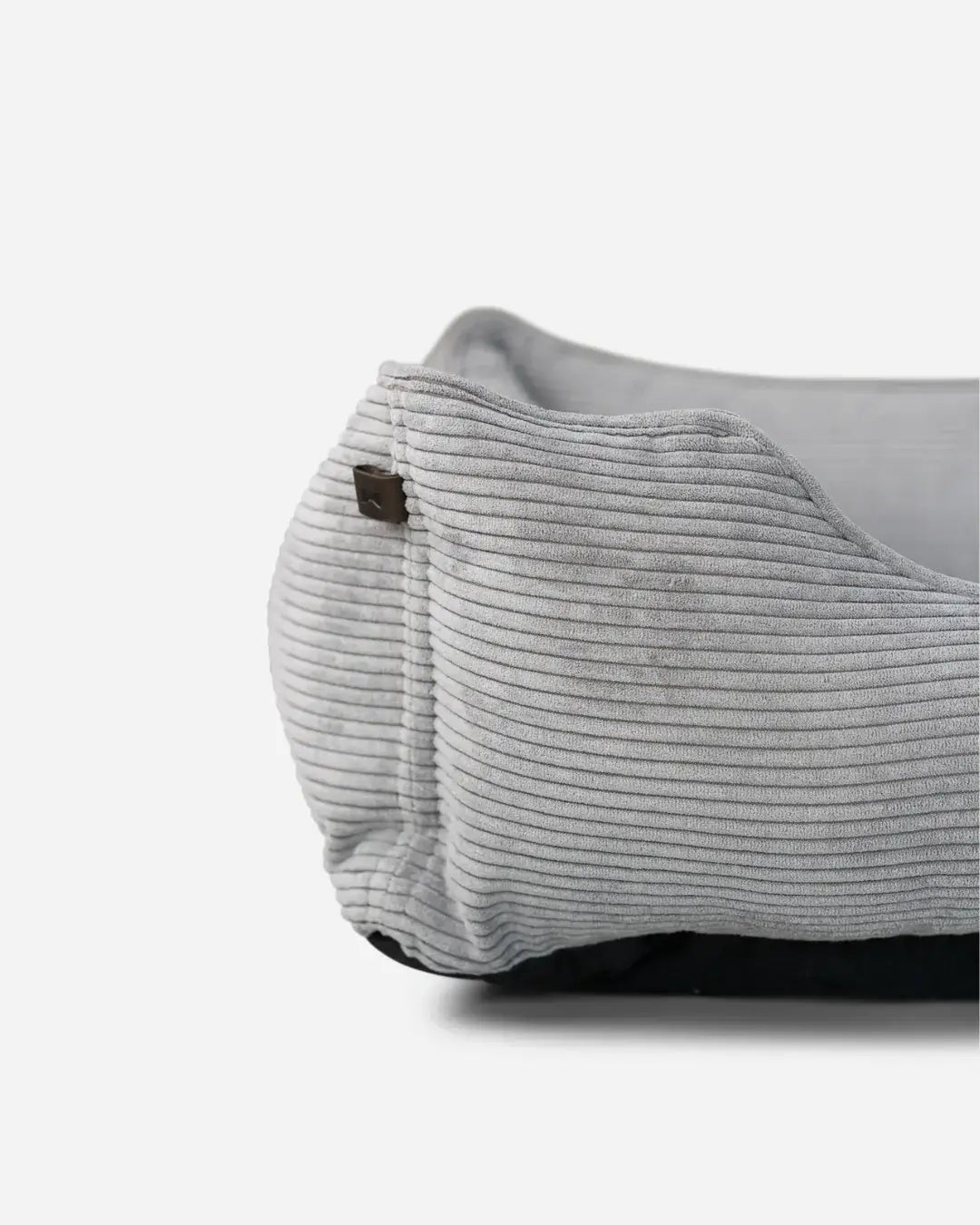 Chester & Lee | Fancy Corduroy Sleeper Dog Bed Gray - Chester & Lee - Flyclothing LLC