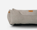 Chester & Lee | Fancy Corduroy Sleeper Dog Bed Taupe - Chester & Lee - Flyclothing LLC