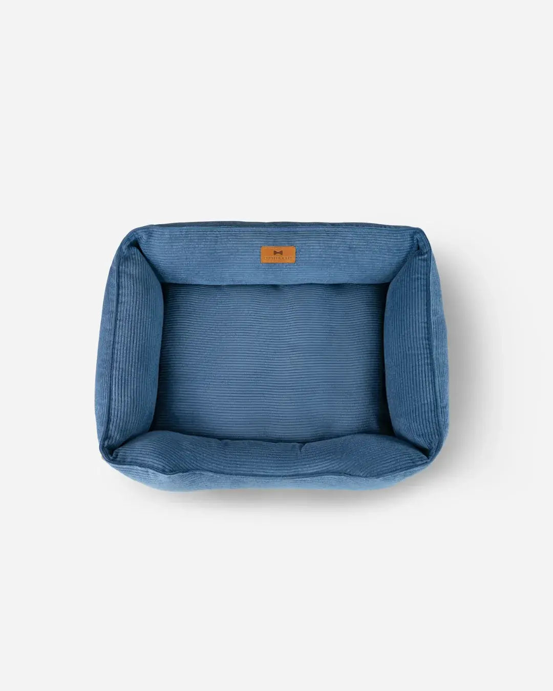 Chester & Lee | Fancy Corduroy Sleeper Dog Bed Blue - Chester & Lee - Flyclothing LLC