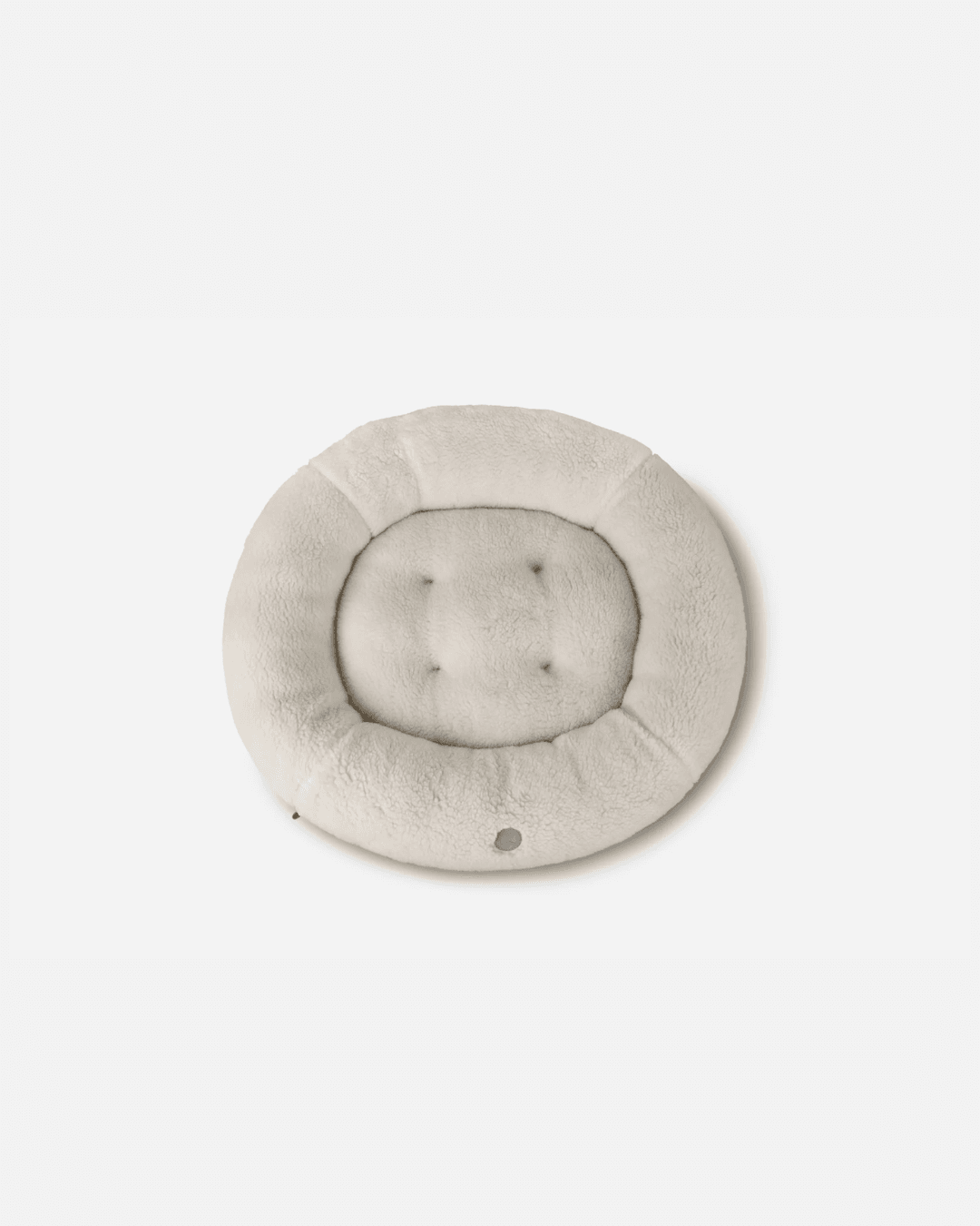 Chester & Lee | Furry Beige Donut Dog Bed - Chester & Lee - Flyclothing LLC