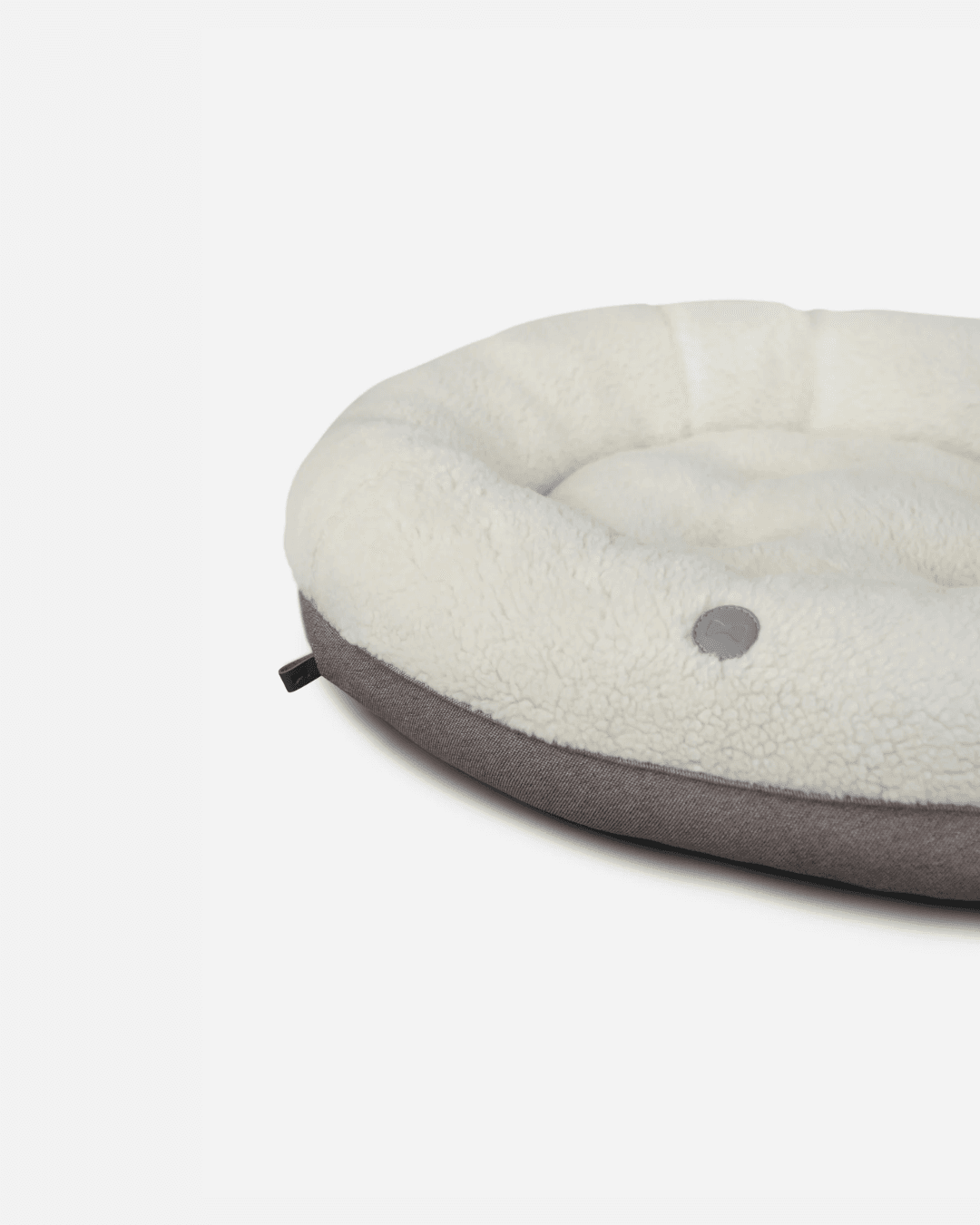 Chester & Lee | Furry Beige Donut Dog Bed - Chester & Lee - Flyclothing LLC