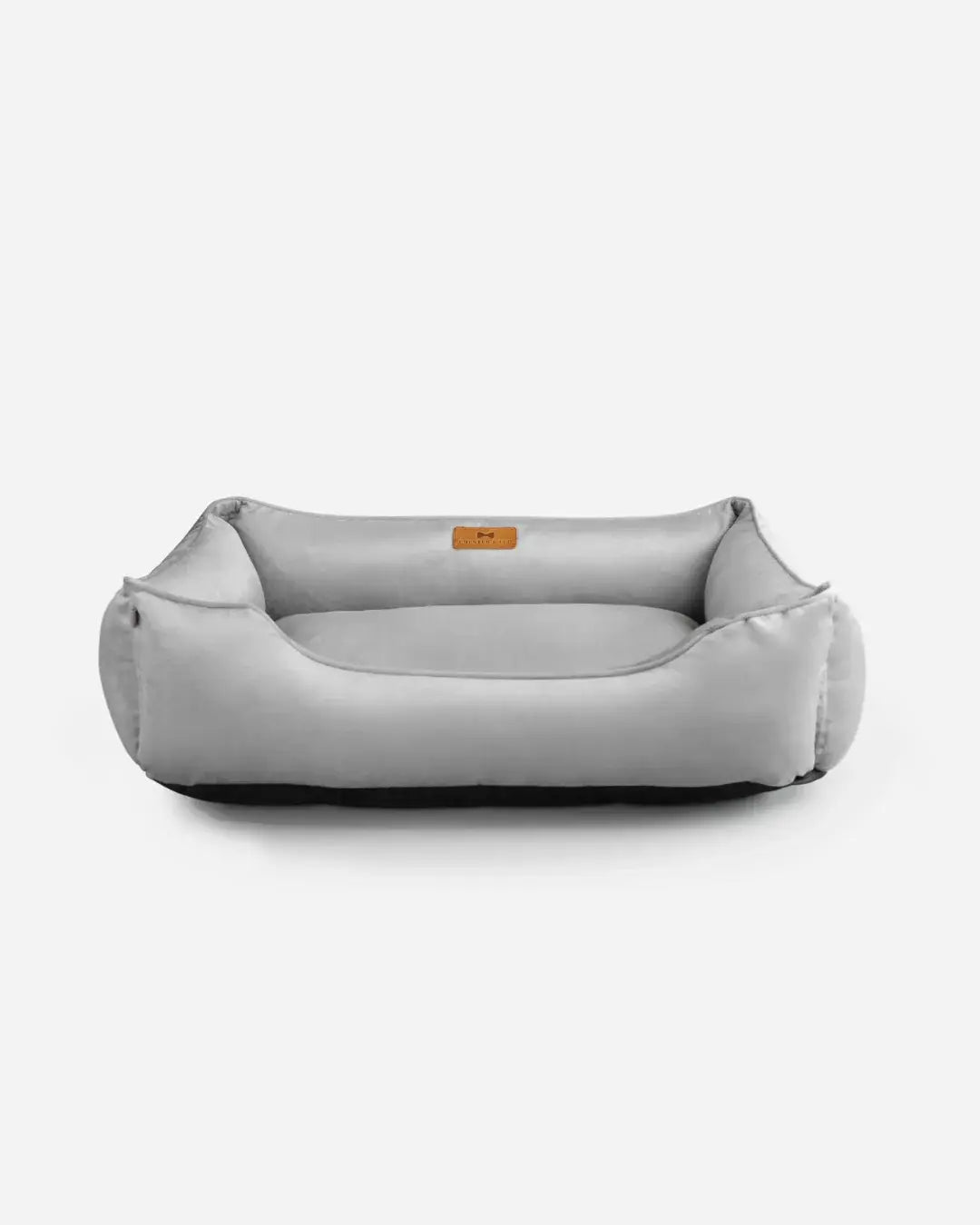 Chester & Lee | Classic Velvet Sleeper Dog Bed Gray - Chester & Lee - Flyclothing LLC