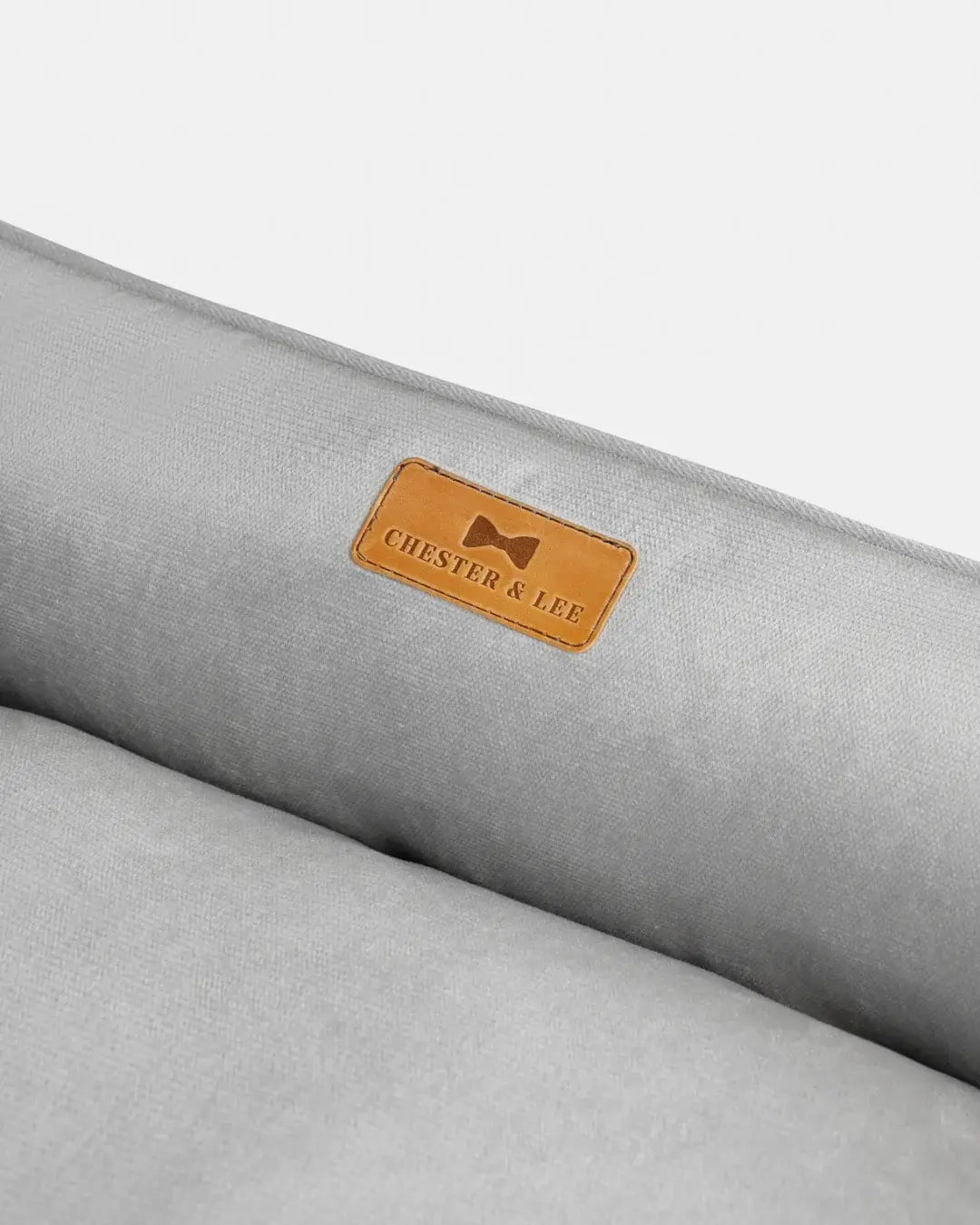 Chester & Lee | Classic Velvet Sleeper Dog Bed Gray - Chester & Lee - Flyclothing LLC