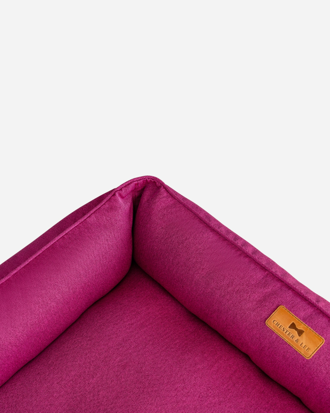 Chester & Lee | Cotton Sleeper Dog Bed Berry Pink - Chester & Lee - Flyclothing LLC