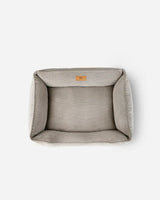 Chester & Lee | Fancy Corduroy Sleeper Dog Bed Taupe - Chester & Lee - Flyclothing LLC