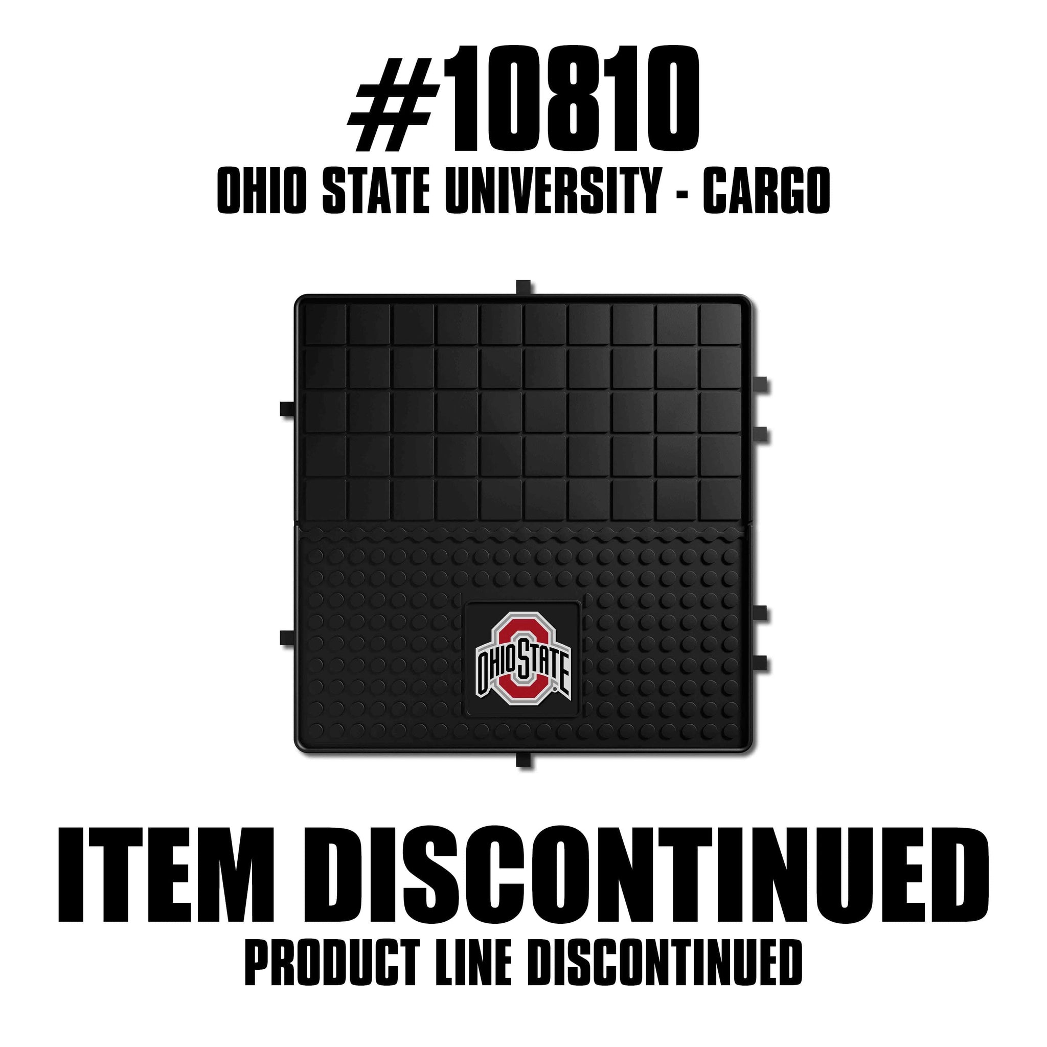 Ohio State Buckeyes Heavy Duty Cargo Mat 31"x31" - Ohio State Buckeyes - Flyclothing LLC