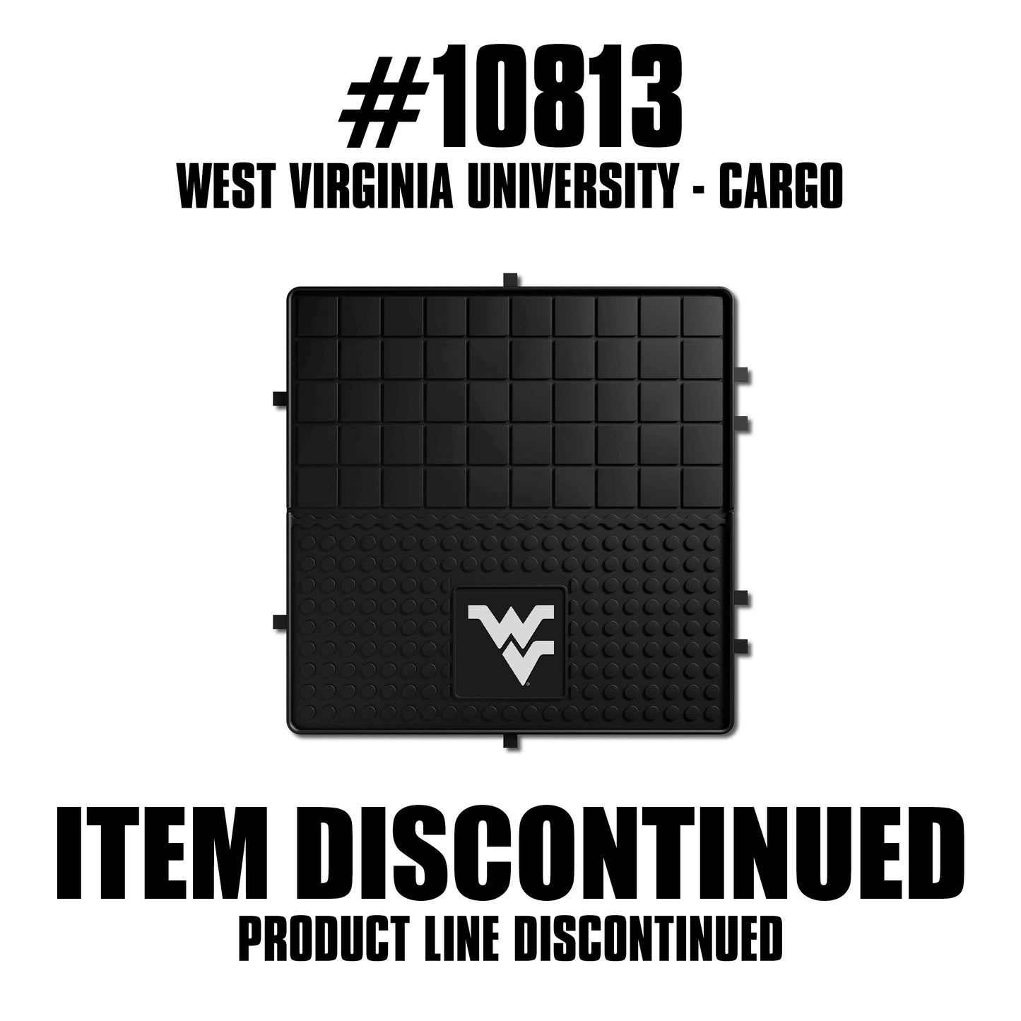 West Virginia Mountaineers Heavy Duty Cargo Mat 31"x31" - West Virginia - Flyclothing LLC