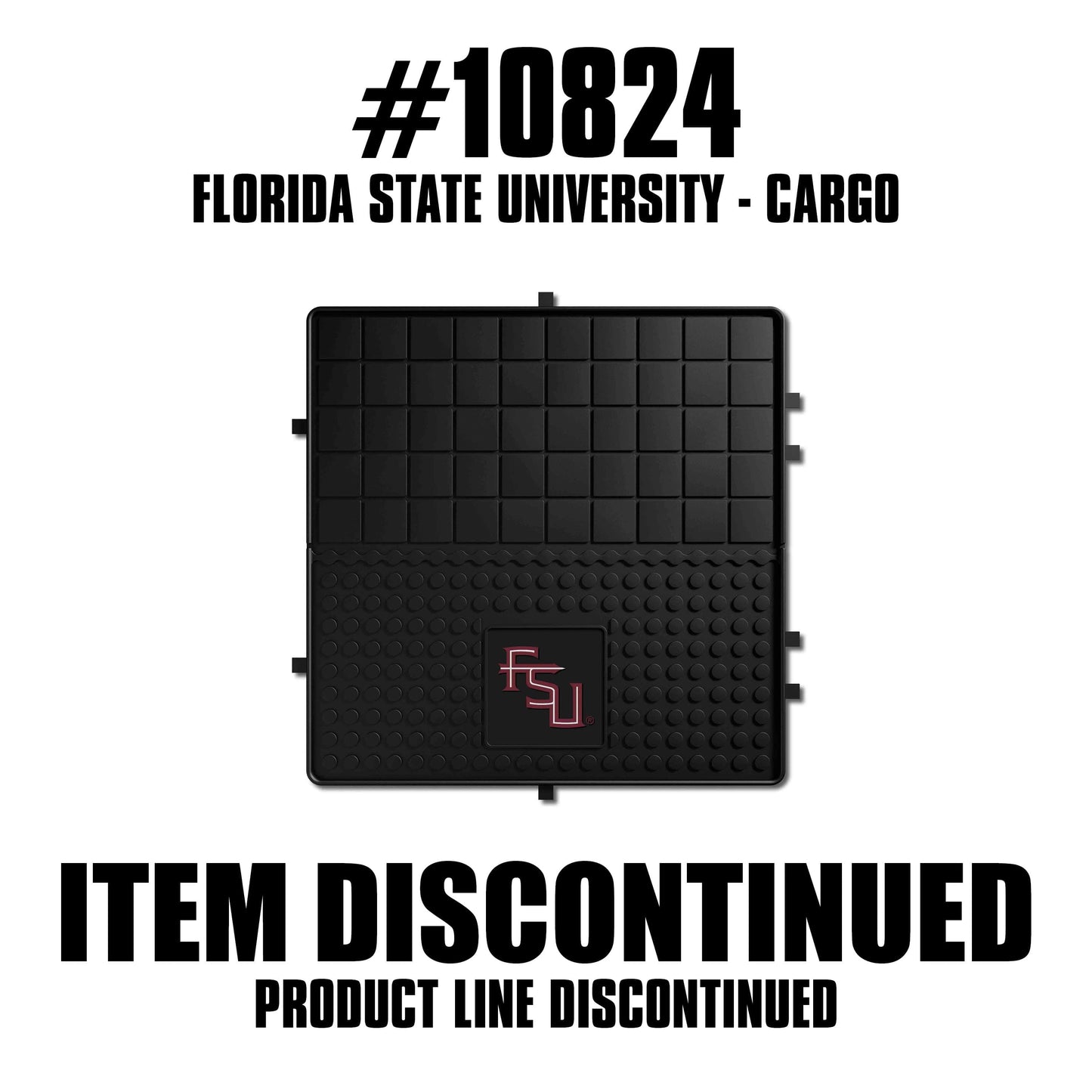 Florida State Seminoles Heavy Duty Cargo Mat 31"x31" - Florida State - Flyclothing LLC