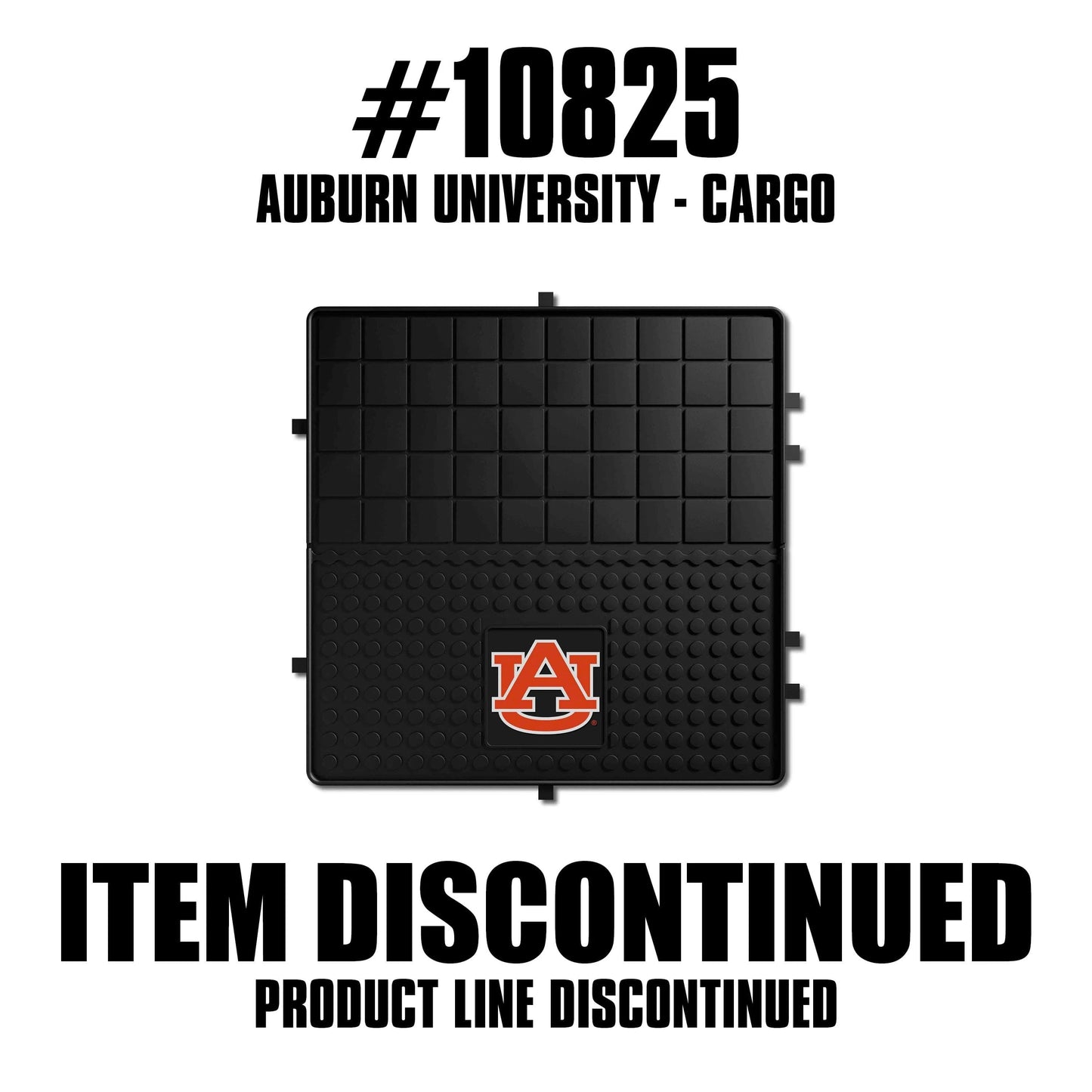 Auburn Tigers Heavy Duty Cargo Mat 31"x31" - Auburn - Flyclothing LLC