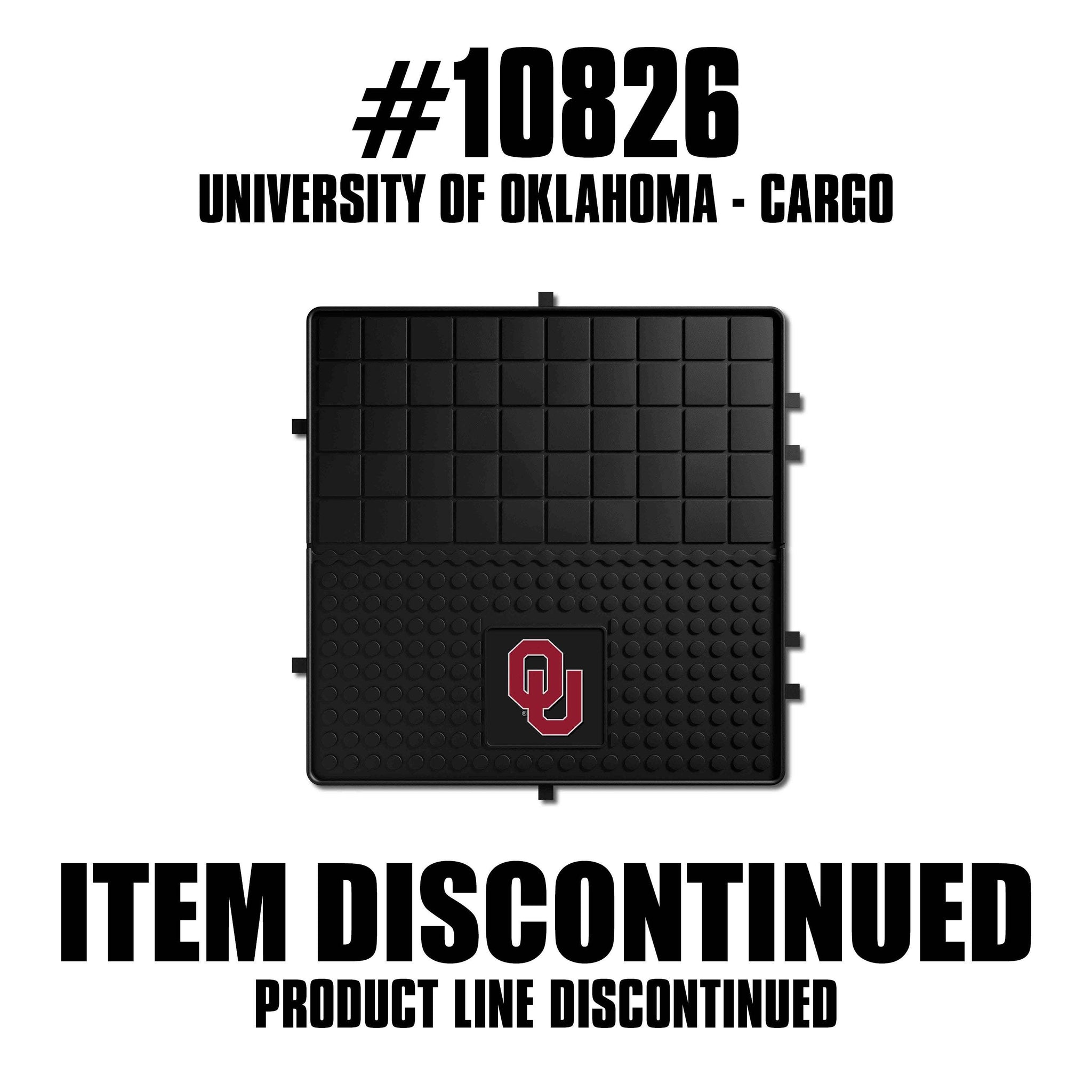 Oklahoma Sooners Heavy Duty Cargo Mat 31"x31" - Oklahoma Sooners - Flyclothing LLC