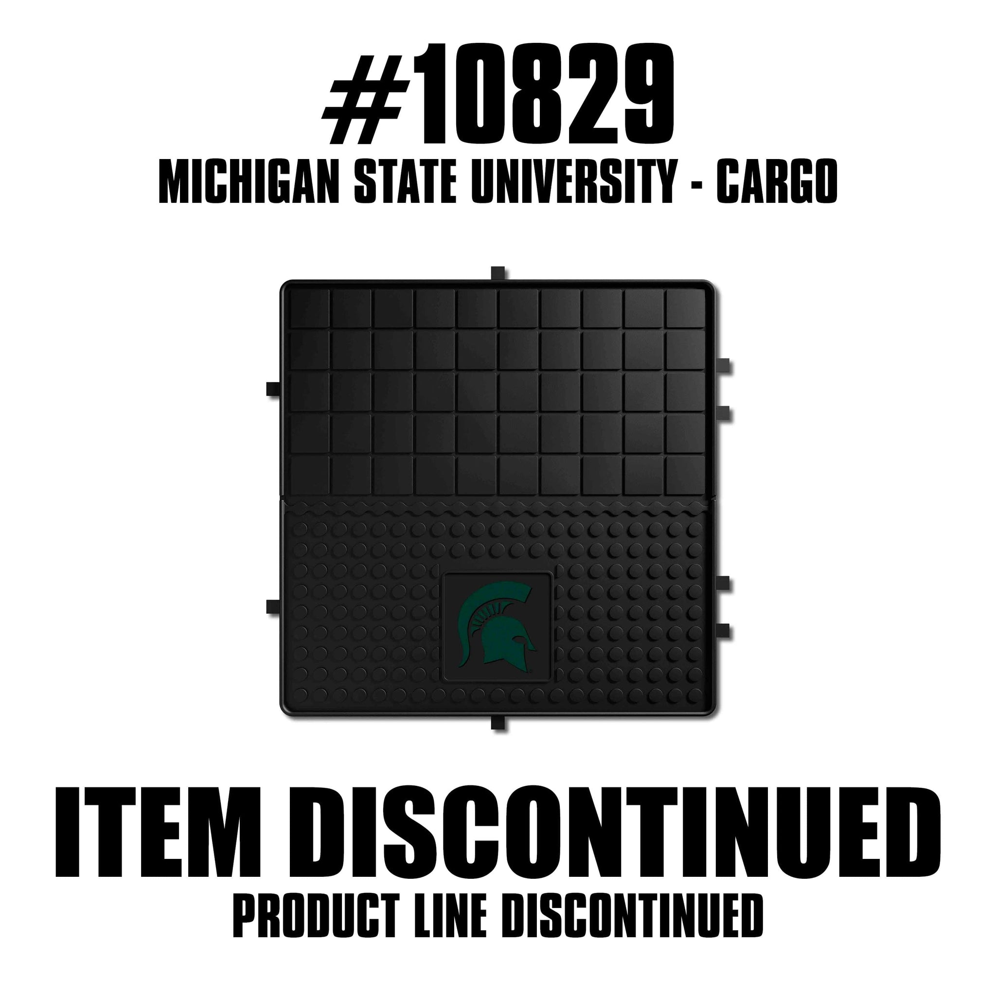 Michigan State Spartans Heavy Duty Cargo Mat 31"x31" - Michigan State - Flyclothing LLC