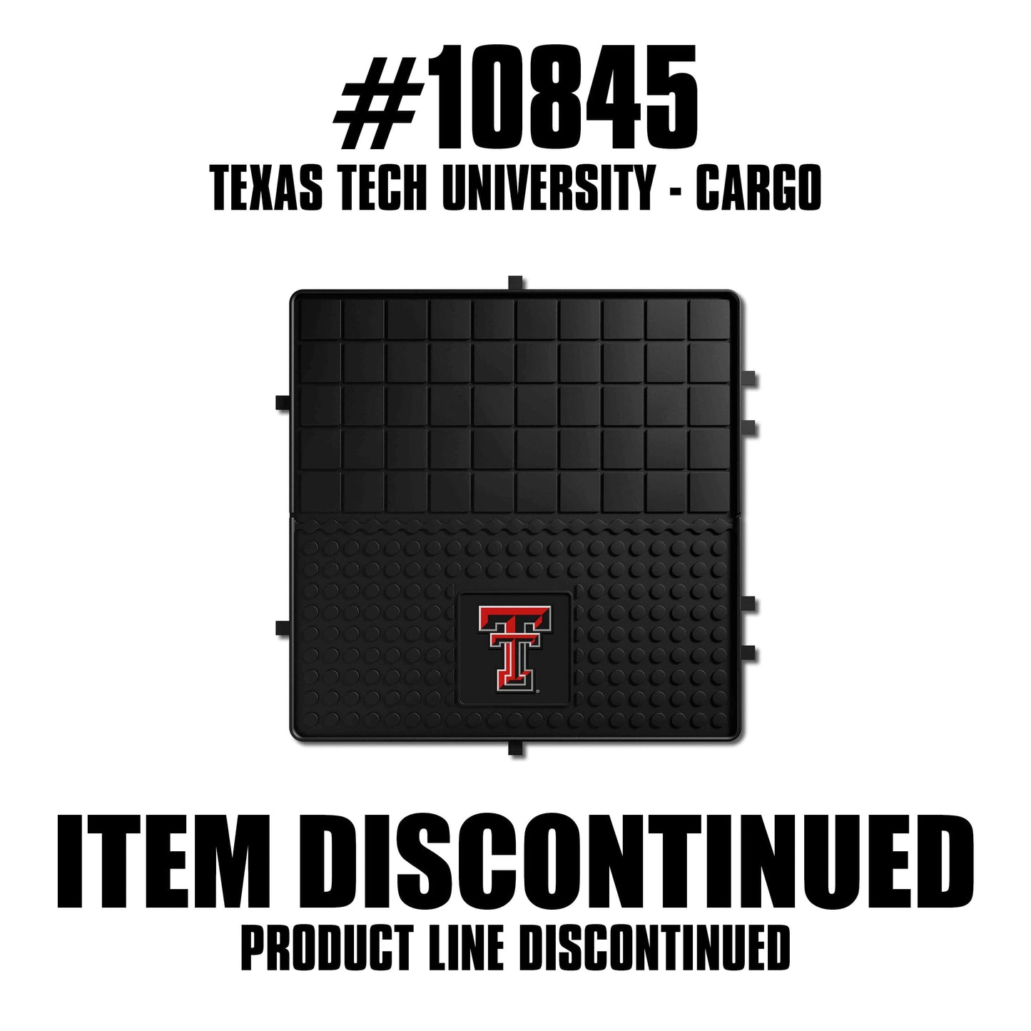 Texas Tech Red Raiders Heavy Duty Cargo Mat 31"x31" - Texas Tech - Flyclothing LLC
