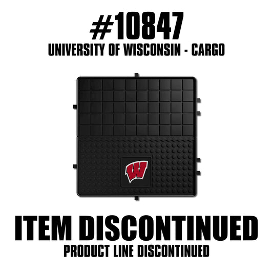 Wisconsin Badgers Heavy Duty Cargo Mat 31"x31" - Wisconsin