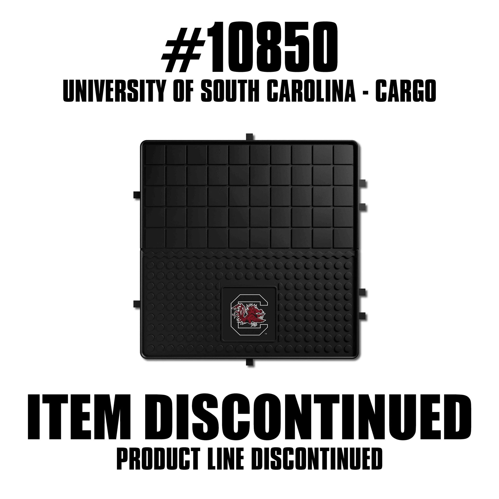 South Carolina Gamecocks Heavy Duty Cargo Mat 31"x31" - South Carolina - Flyclothing LLC
