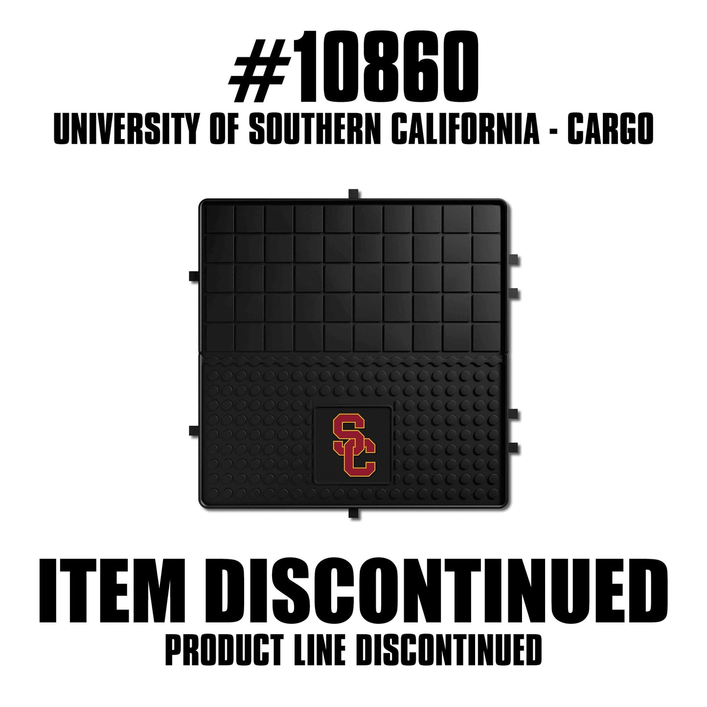Southern California Trojans Heavy Duty Cargo Mat 31"x31" - Southern California - Flyclothing LLC