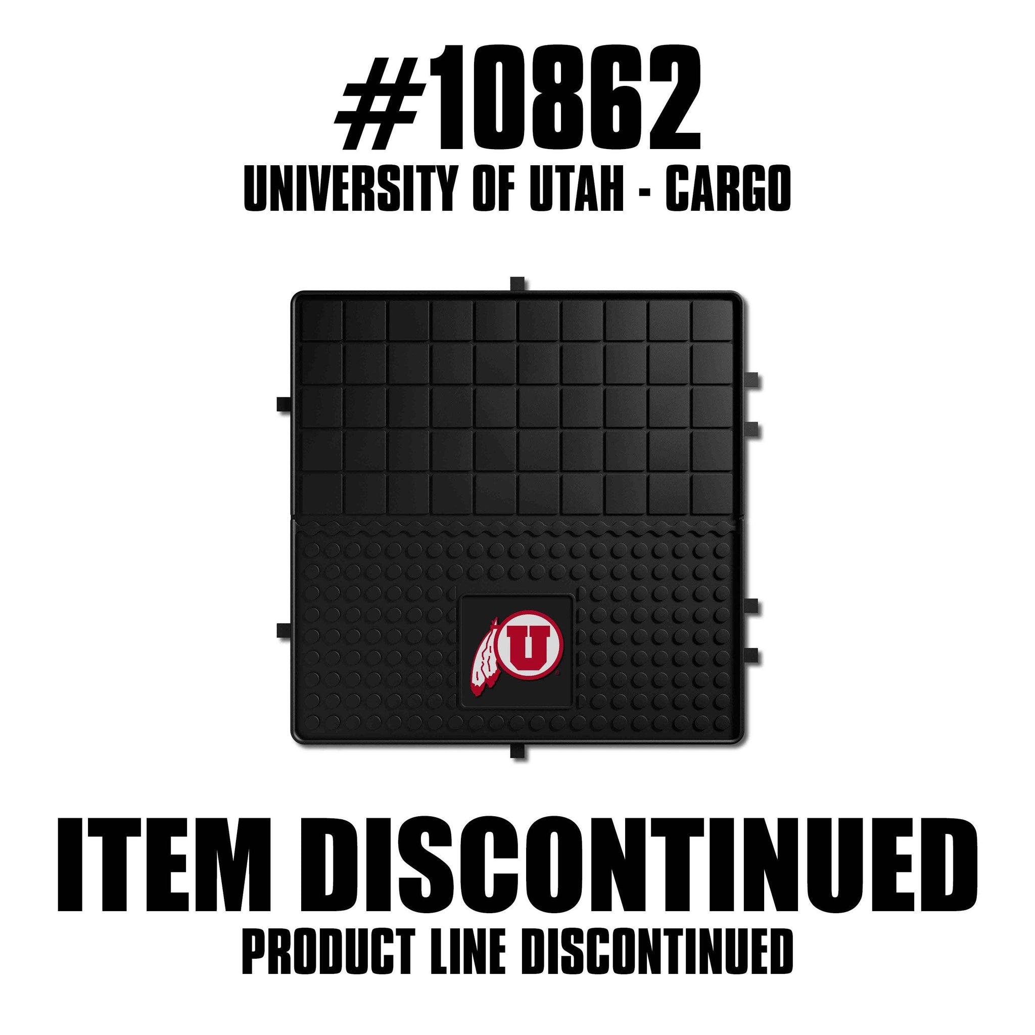 Utah Utes Heavy Duty Cargo Mat 31"x31" - Utah - Flyclothing LLC