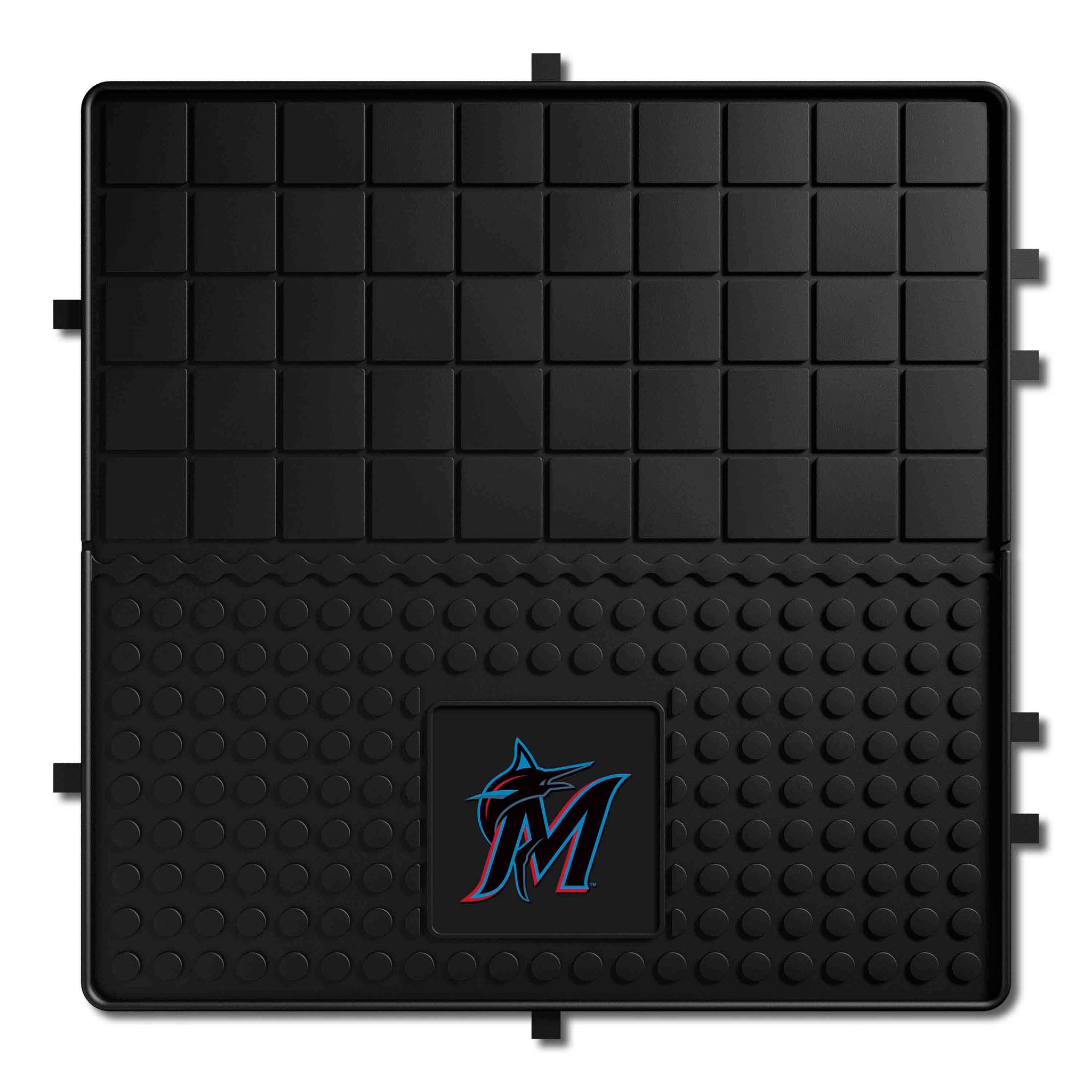 Miami Marlins Heavy Duty Cargo Mat 31"x31" - Miami Marlins - Flyclothing LLC