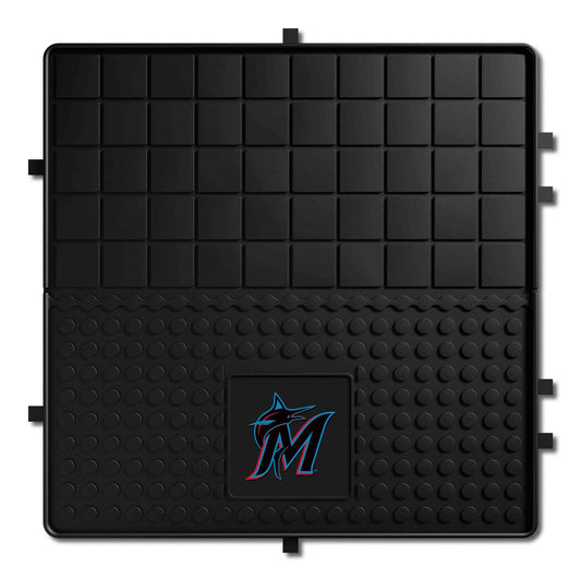 Miami Marlins Heavy Duty Cargo Mat 31"x31" - Miami Marlins