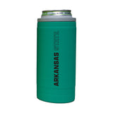 Arkansas State 12oz Optic Stacked Soft Touch Slim Coolie