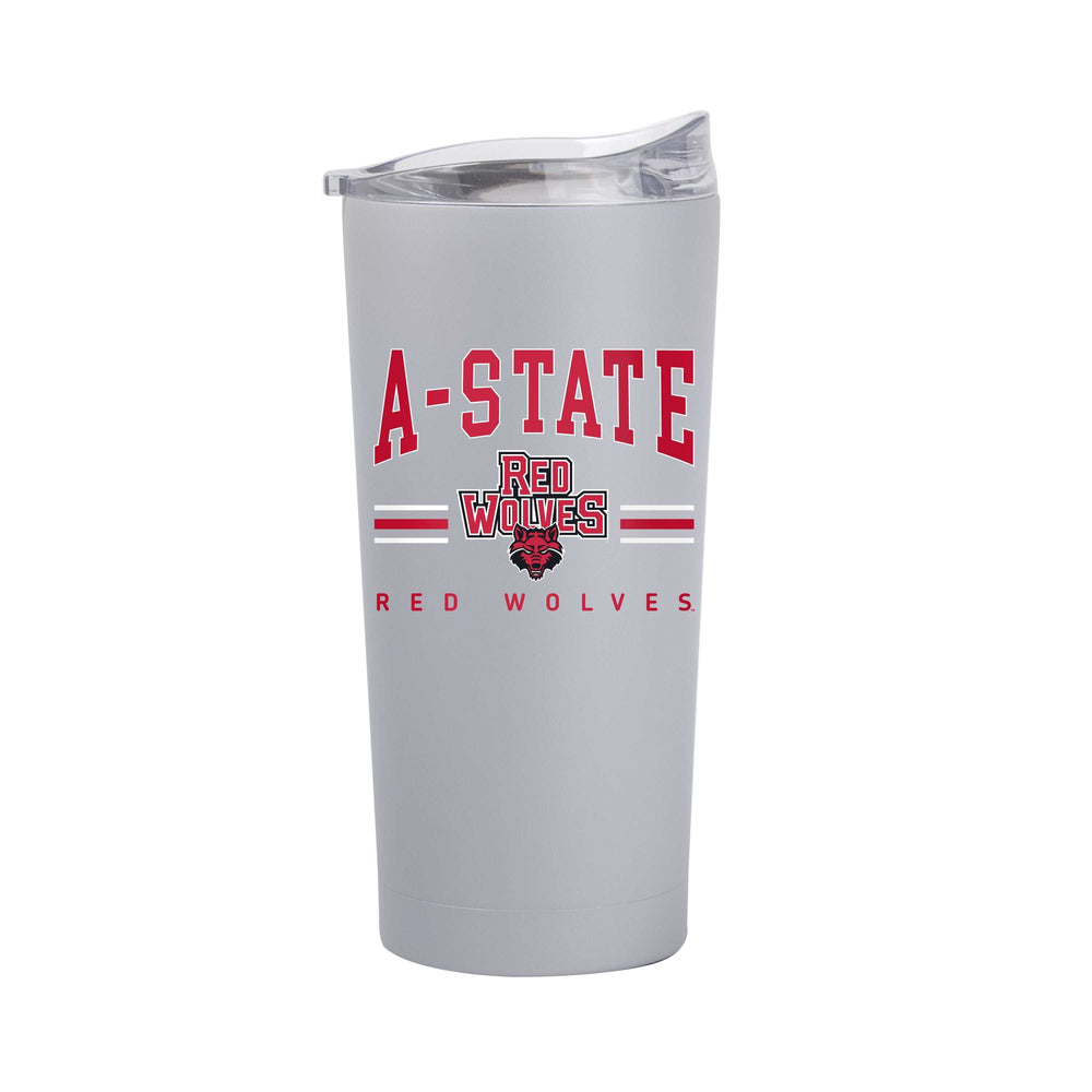 Arkansas State 20oz Academy 2025 Alternate Secondary Logo Powder Coat Tumbler - Logo Brands - Flyclothing LLC