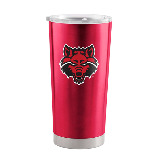 Arkansas State 20oz Gameday Stainless Tumbler - Logo Brands - Flyclothing LLC