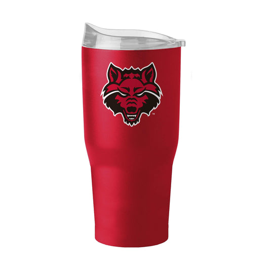 Arkansas State 30oz Flipside Powder Coat Tumbler - Logo Brands - Flyclothing LLC