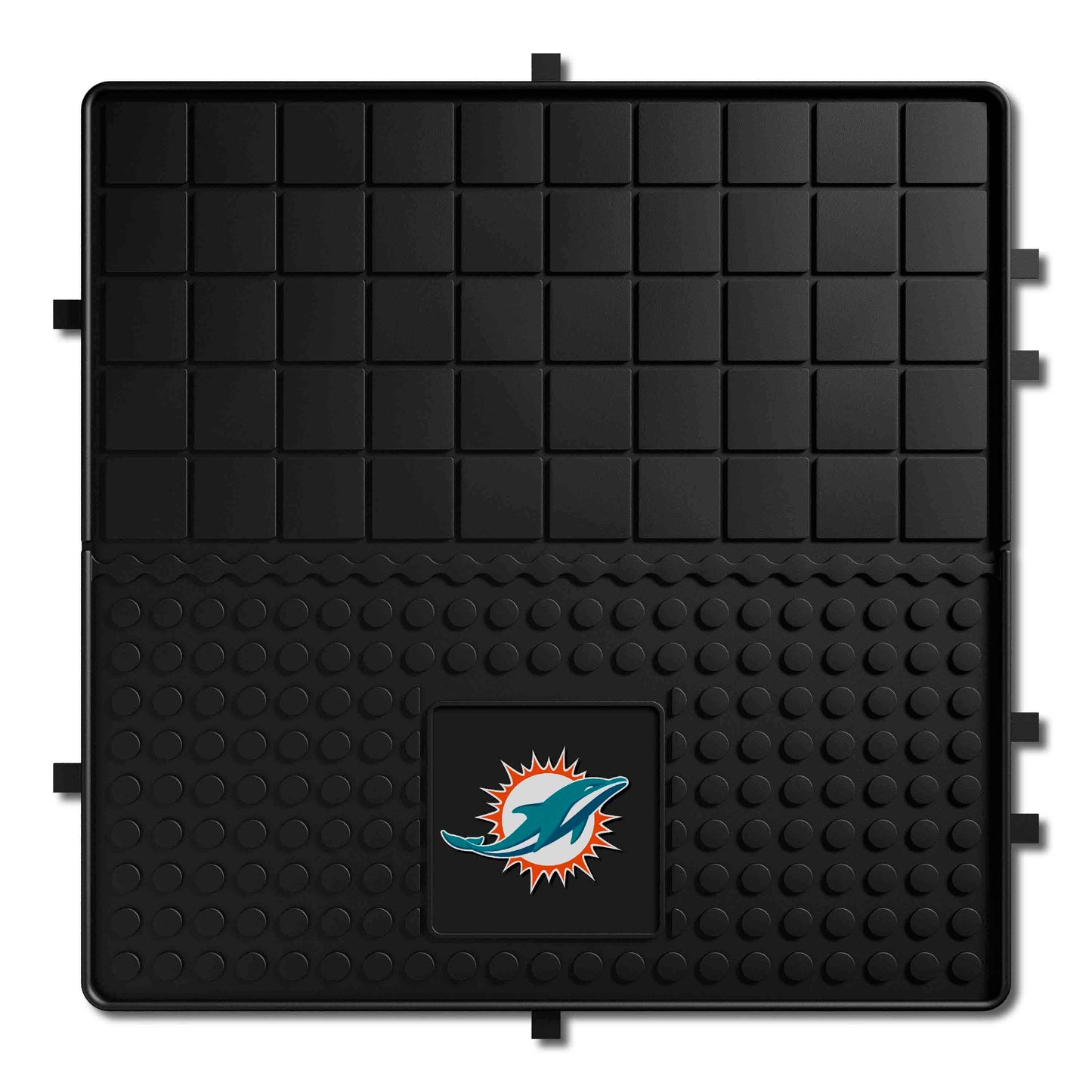 Miami Dolphins Heavy Duty Cargo Mat 31"x31" - Miami Dolphins - Flyclothing LLC
