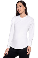 Women's Merrick Tie Long Sleeve Shirt | White