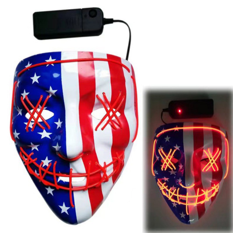 Halloween LED Light Up Mask - My Store - Flyclothing LLC